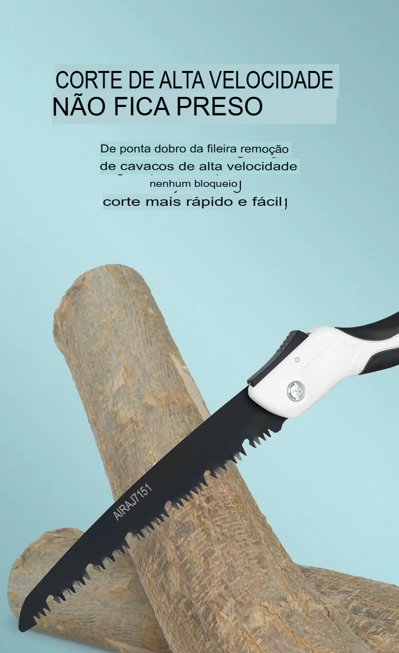 AIRAJ-Woodworking Folding Saw, Prunch Saw, Helicóptero De Árvore, Ferramentas Manuais, Sharp, Multifuncional, Camping, Jardim
