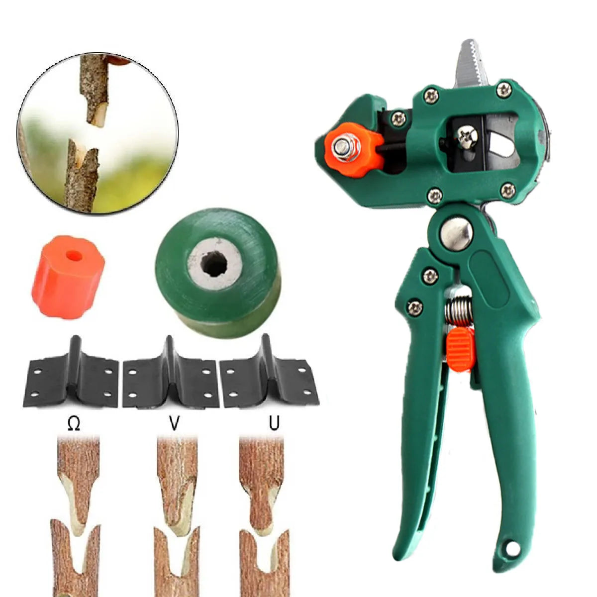 Alicate de Enxerto Pruner Ferramenta De Jardim, Cortador De Filial, Secateur Poda, Plant Shears Caixas, Fruit Tree Scissor, Chopper, Corte