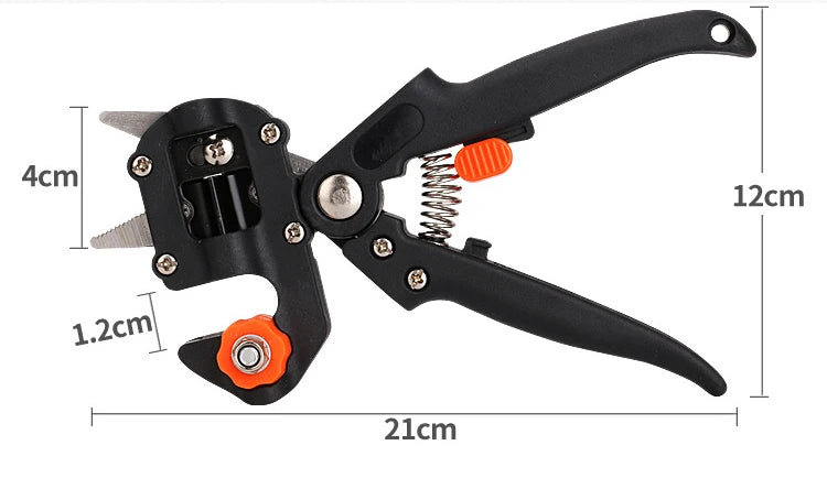 Alicate de Enxerto Pruner Ferramenta De Jardim, Cortador De Filial, Secateur Poda, Plant Shears Caixas, Fruit Tree Scissor, Chopper, Corte