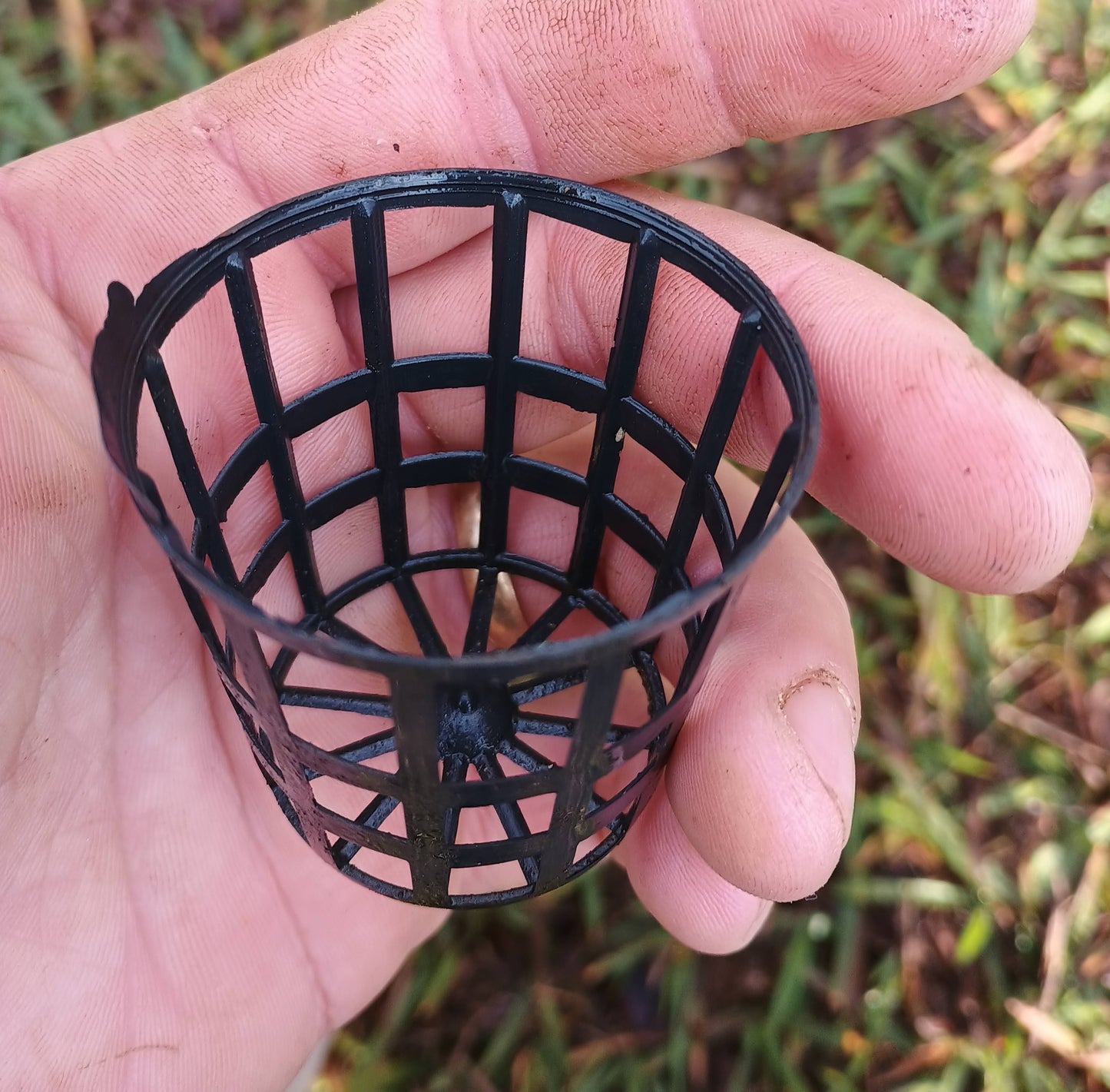 Vaso Hidroponia NETPOT para mudas - tamanho 5,2cm x 3,8cm x 4,6cm - 200 unidades