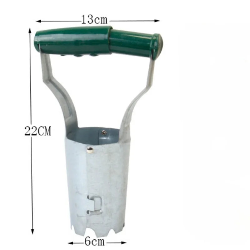 Transplantador Portátil para Mudas - Jardinagem Tubo De Mudas Agrícola Transplantador Jardim Máquina De Plantar Portátil Peças De Transplante De Flores Ferramenta Extrator