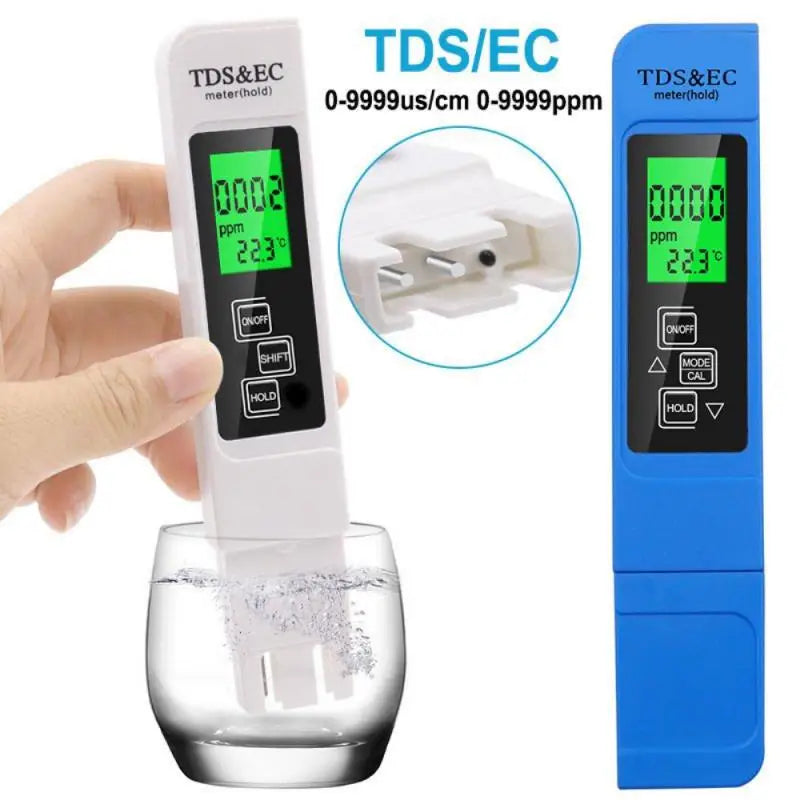 TDS Digital - Testador de Água, Caneta de Teste, Medidor de Qualidade da Água