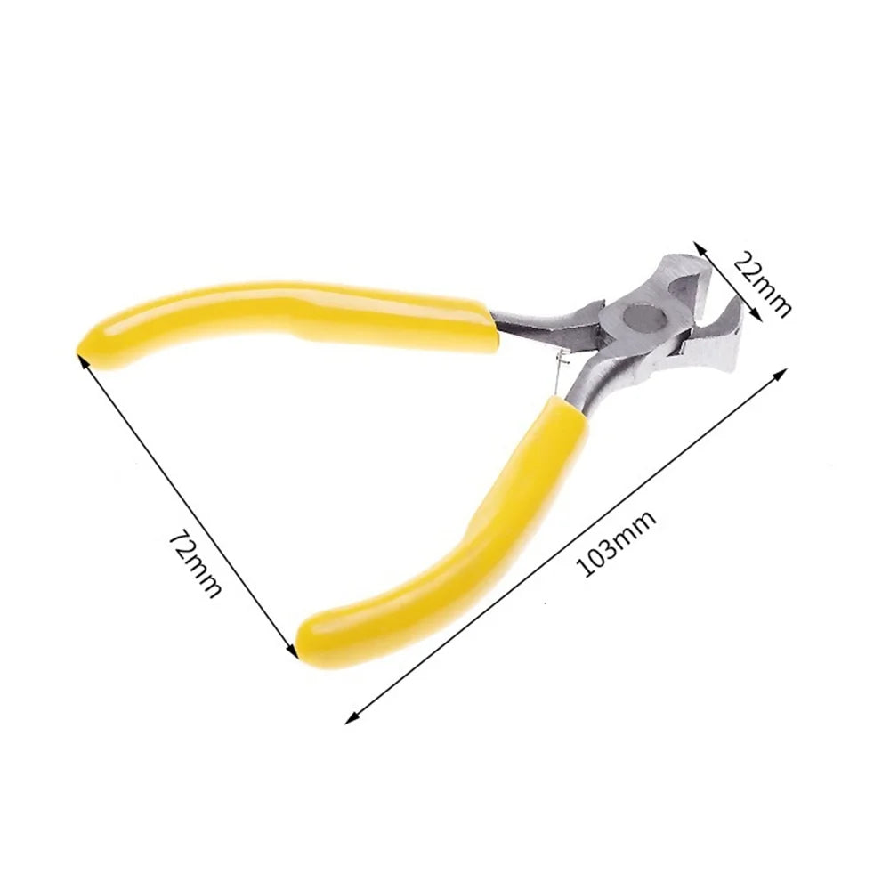 Alicate corte frontal haste curva - tipo relojoeiro