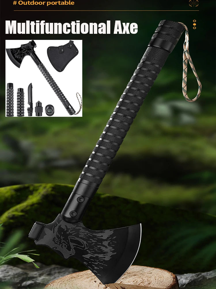 Machado Multifuncional Dobrável (Tomahawk Tático)