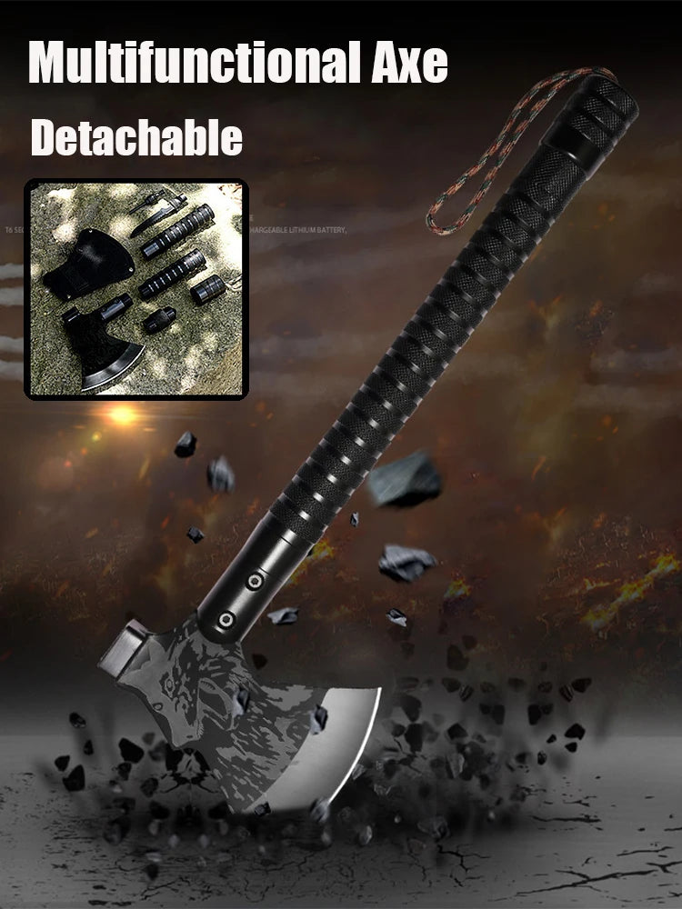Machado Multifuncional Dobrável (Tomahawk Tático)