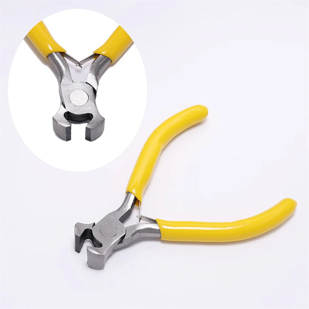 Alicate corte frontal haste curva - tipo relojoeiro