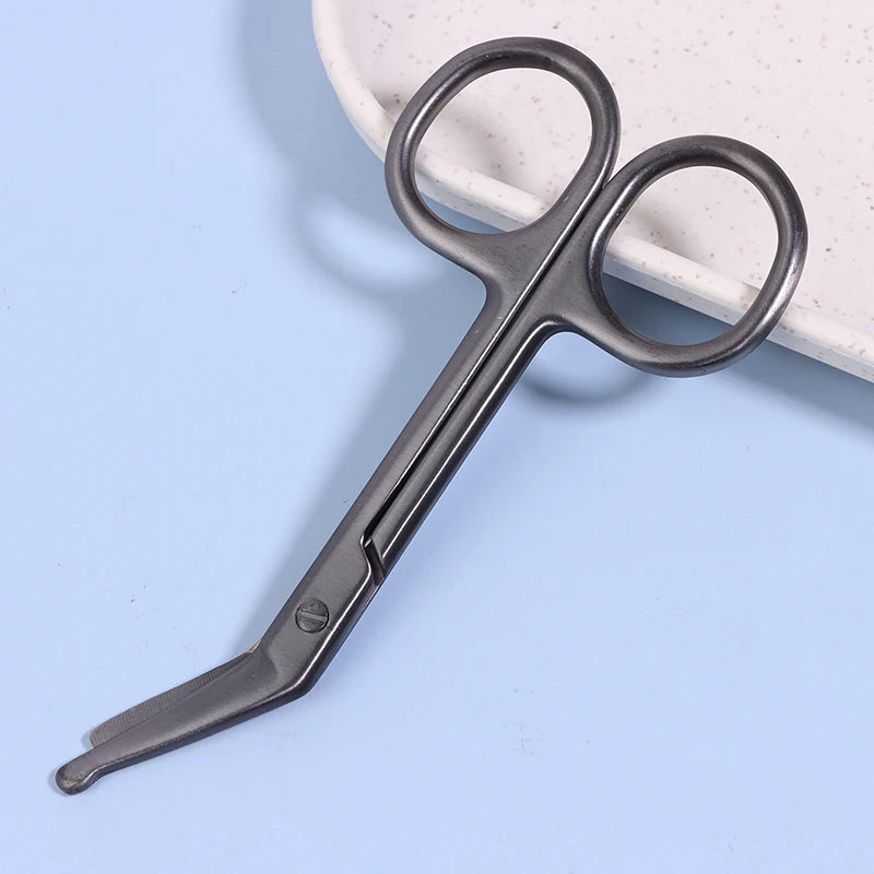 Tesoura de gaze de aço inoxidável 11cm, tesoura cirúrgica, tesoura de enfermeira