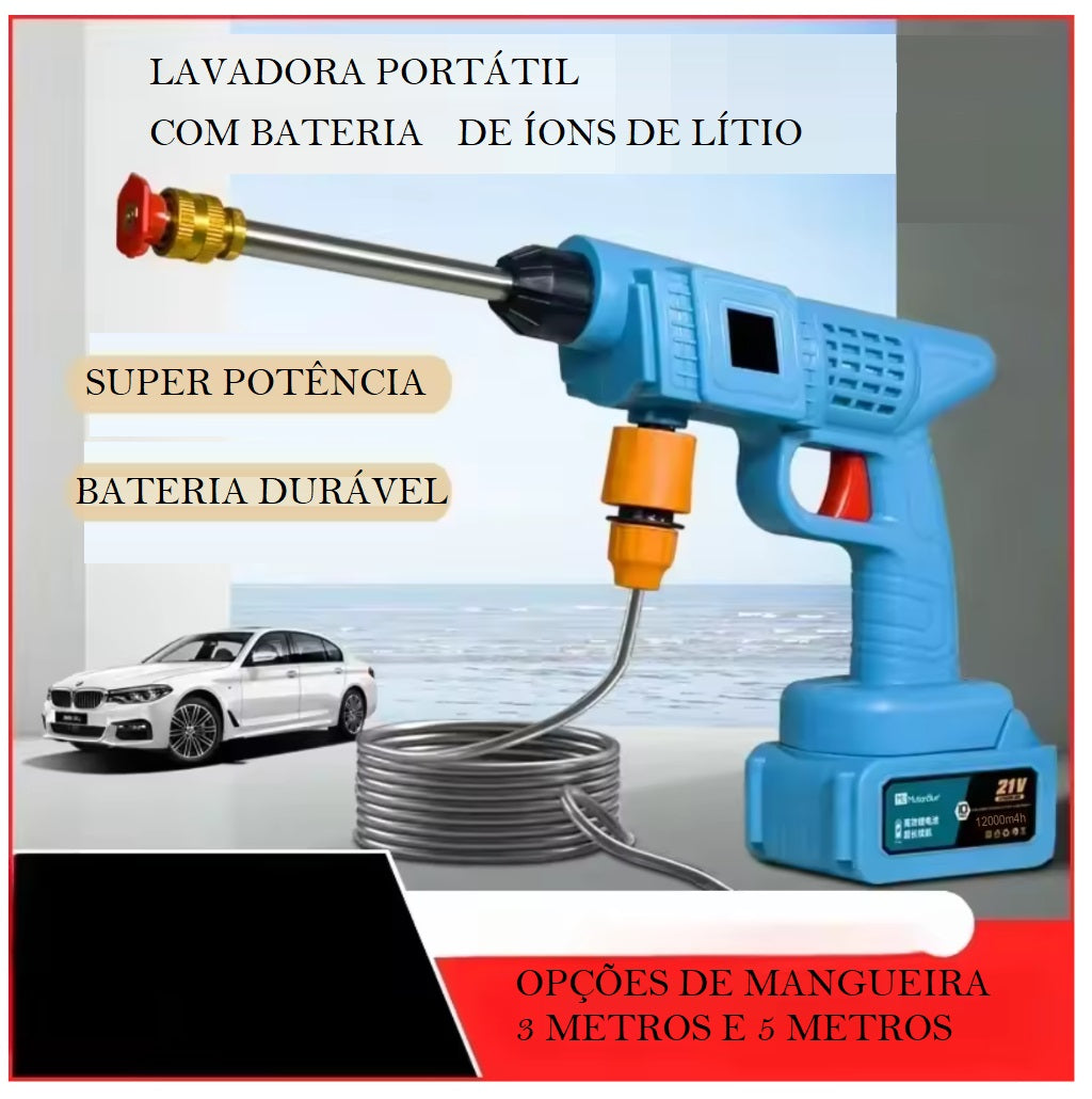 Lavadora de pressão tipo WAP, Pistola De água De Lavagem De Carro Sem Fio De Alta Pressão, bomba De água Portátil De Alta Potência, máquina De Lavagem De Carro De Bateria De Lítio Recarregável