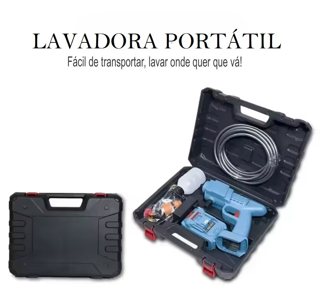 Lavadora de pressão tipo WAP, Pistola De água De Lavagem De Carro Sem Fio De Alta Pressão, bomba De água Portátil De Alta Potência, máquina De Lavagem De Carro De Bateria De Lítio Recarregável