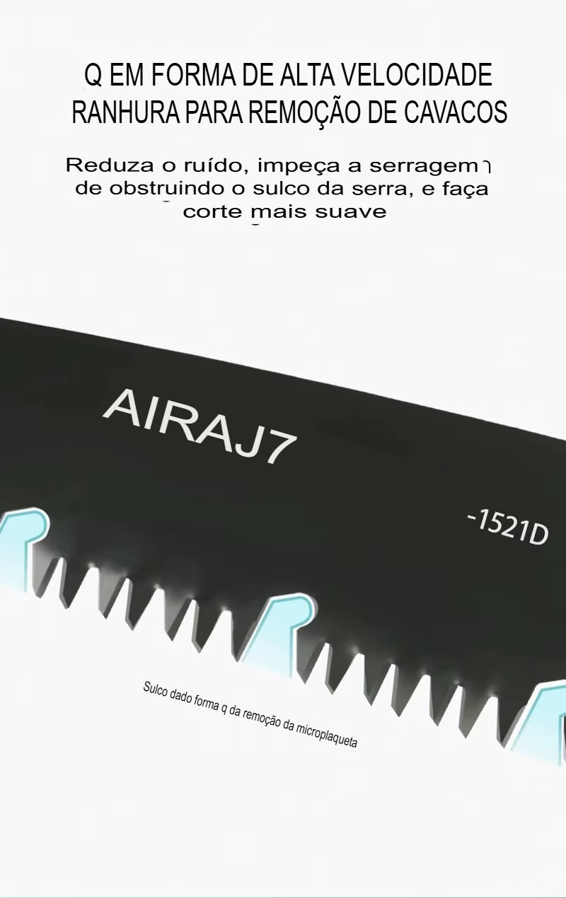 AIRAJ-Woodworking Folding Saw, Prunch Saw, Helicóptero De Árvore, Ferramentas Manuais, Sharp, Multifuncional, Camping, Jardim