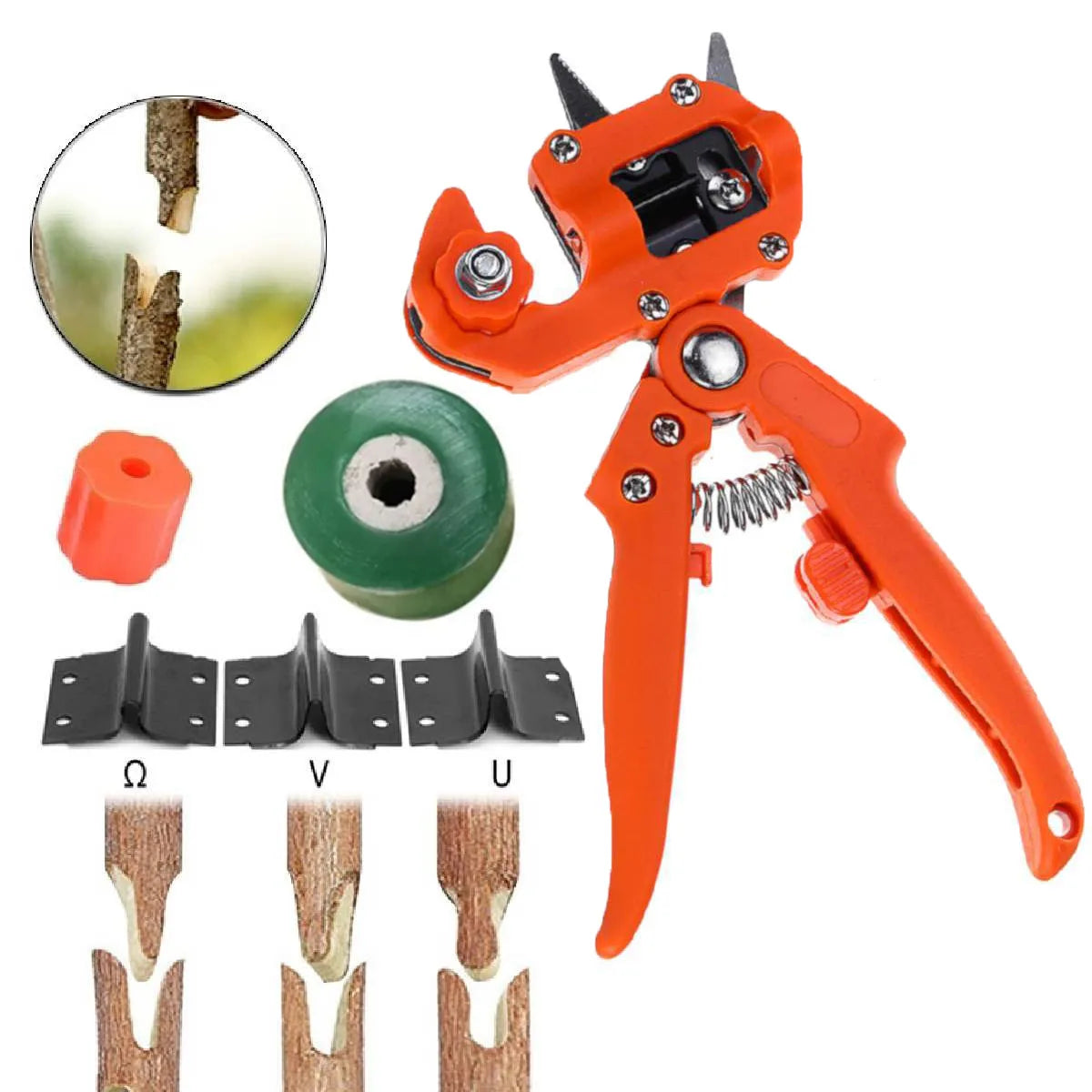 Alicate de Enxerto Pruner Ferramenta De Jardim, Cortador De Filial, Secateur Poda, Plant Shears Caixas, Fruit Tree Scissor, Chopper, Corte