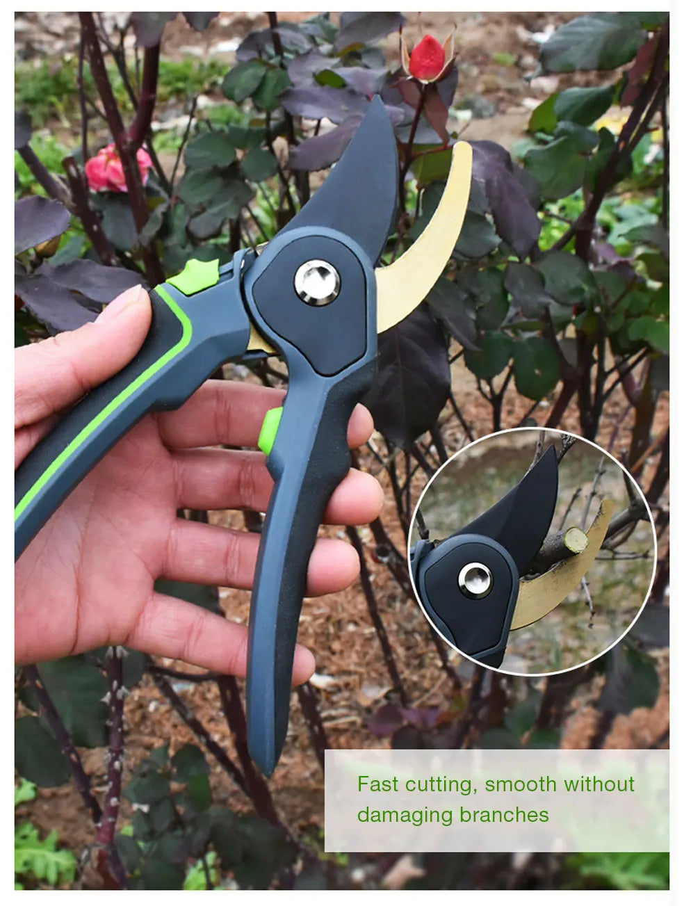 Tesouras De Poda De Jardim Ferramentas De Poda De Aço Inoxidável Ferramentas De Jardim Tesoura Cortador De Frutas Colher Erva Daninha Casa Vaso Ramos Pruner