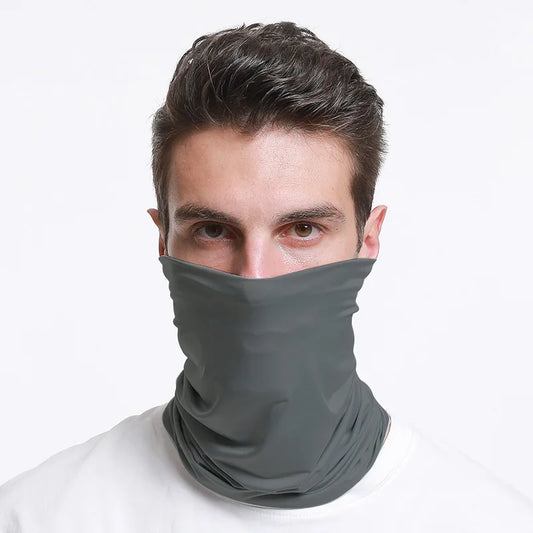 Bandana esportiva ao ar livre, pesca e ciclismo, capa de rosto de caminhada tática, polainas de pescoço, meia máscara