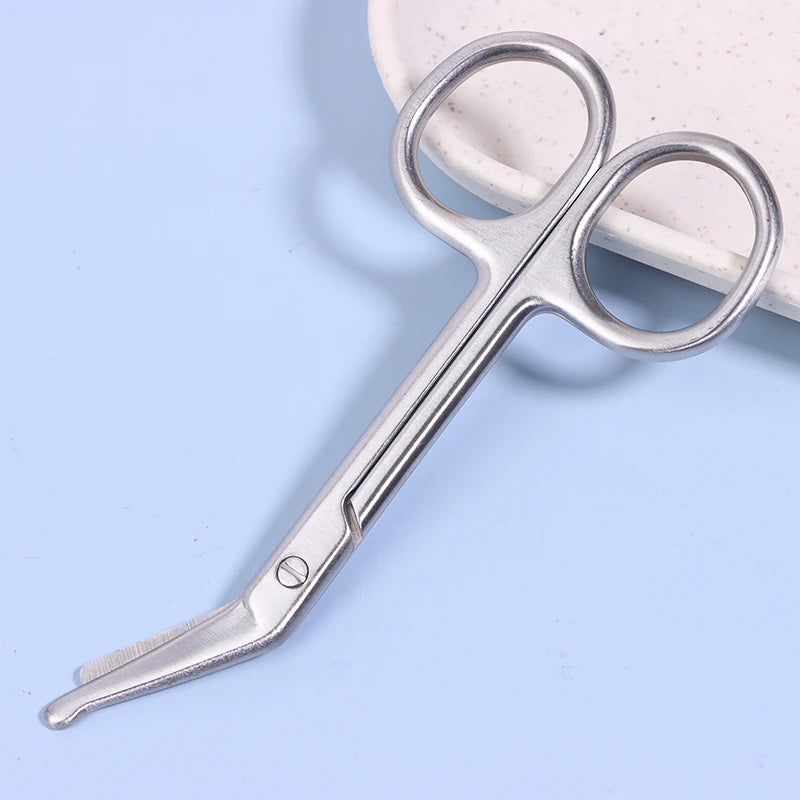 Tesoura de gaze de aço inoxidável 11cm, tesoura cirúrgica, tesoura de enfermeira
