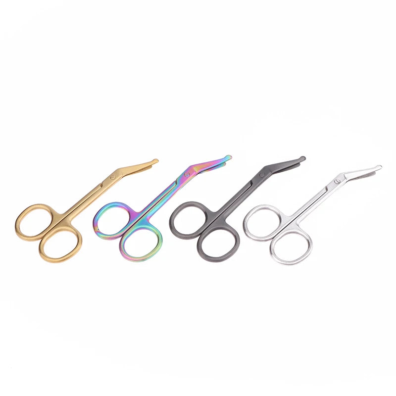 Tesoura de gaze de aço inoxidável 11cm, tesoura cirúrgica, tesoura de enfermeira