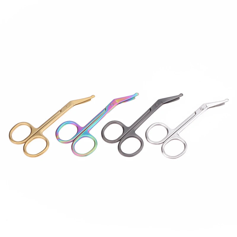 Tesoura de gaze de aço inoxidável 11cm, tesoura cirúrgica, tesoura de enfermeira
