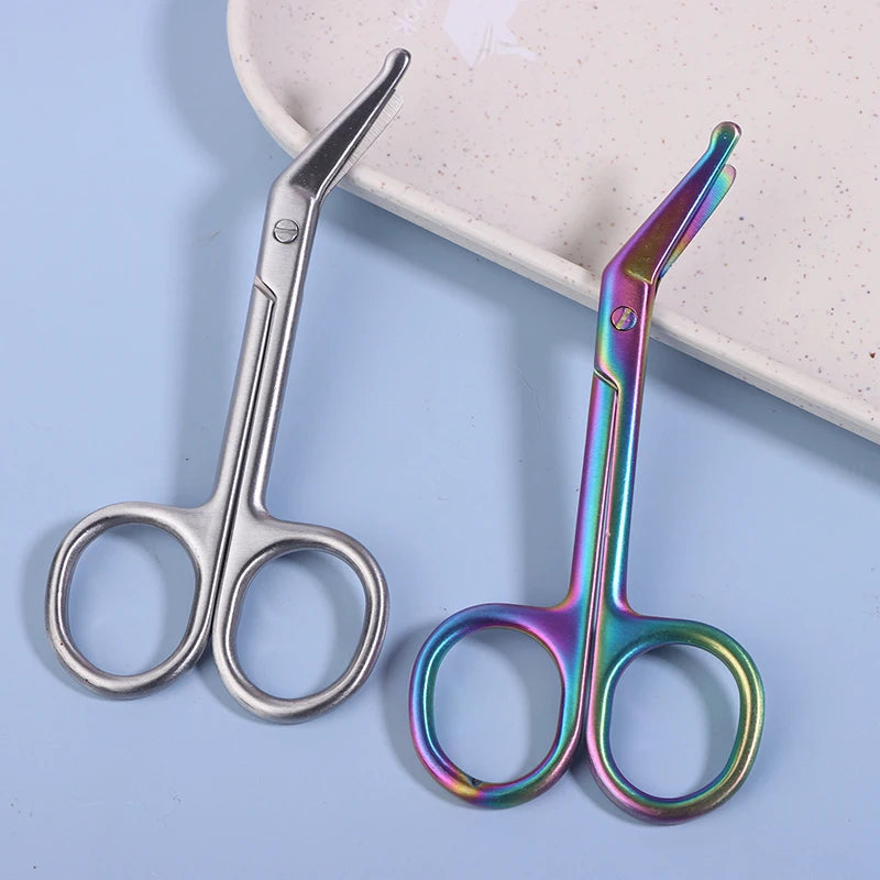 Tesoura de gaze de aço inoxidável 11cm, tesoura cirúrgica, tesoura de enfermeira